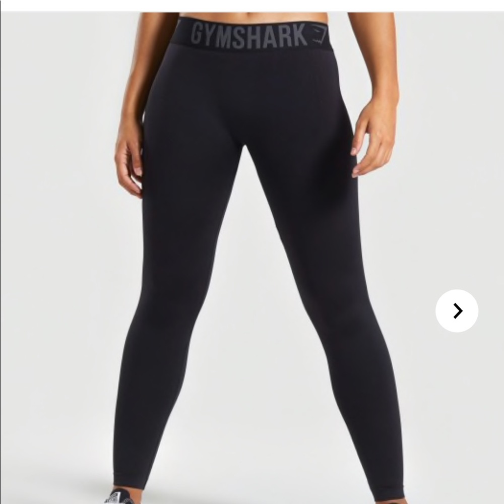 gymshark all black leggings